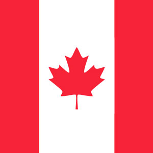 Bandera de Canadá