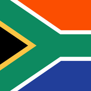 Bandera de Sudáfrica