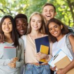 Estudiantes año escolar estados Unidos
